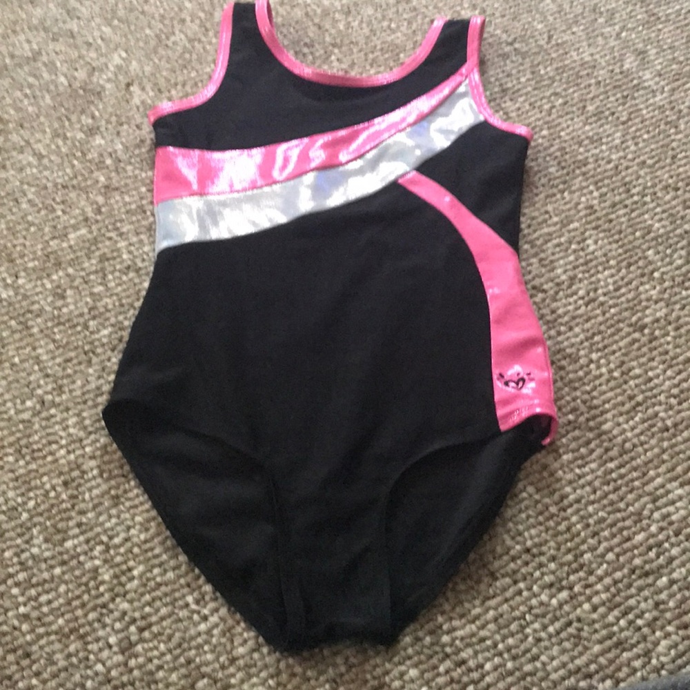 Justice gymnastics leotard size 8